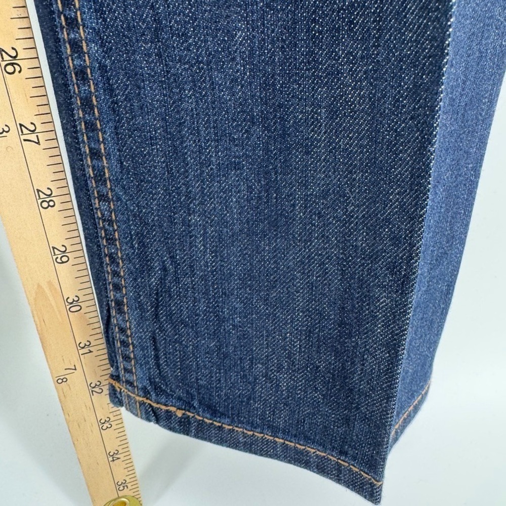 Cinch Jeans Womens Sz 30/9 R (32x32) Blue Jenna Slim Straight Leg Western Denim - Picture 10 of 13